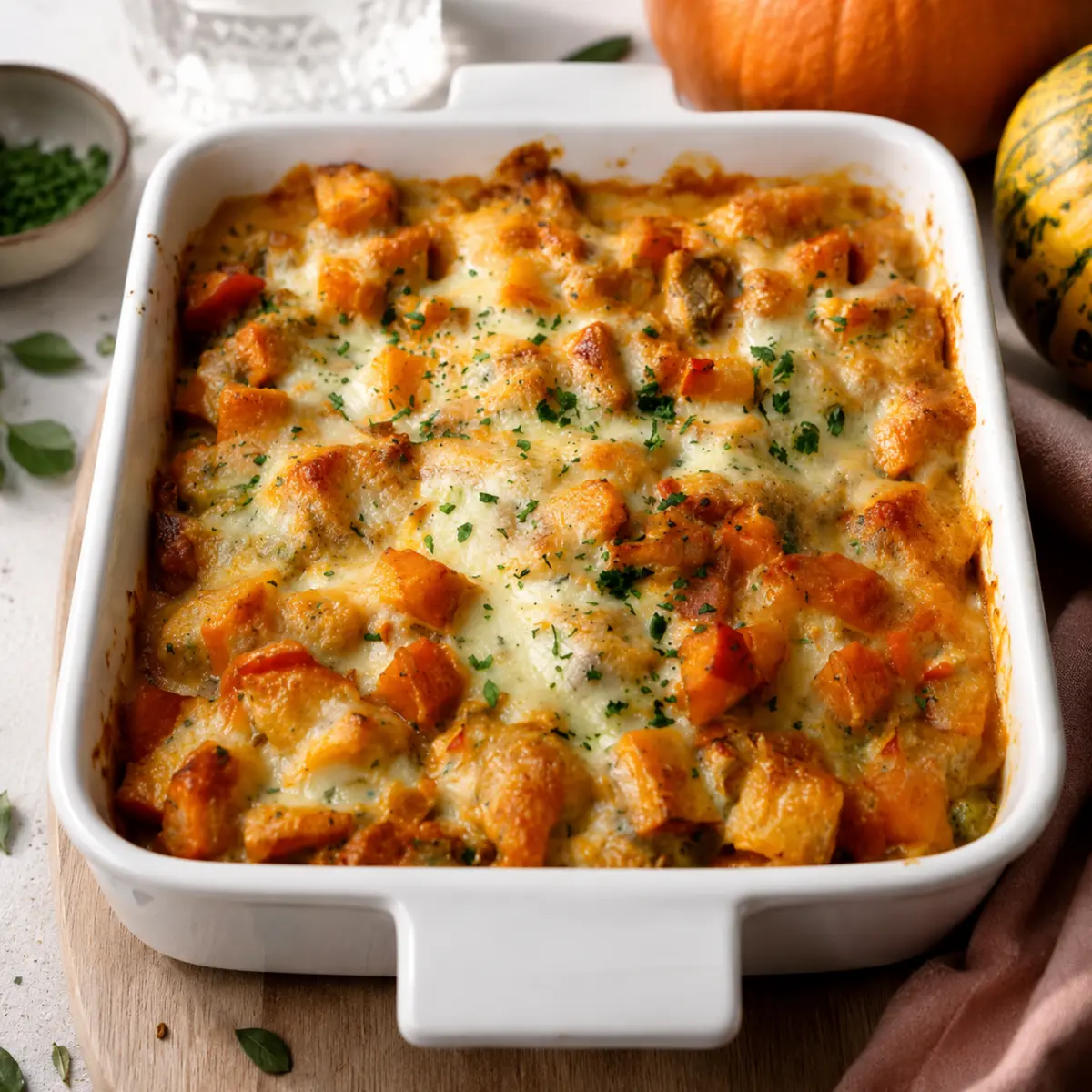 Gnocchi-Kürbis-Auflauf