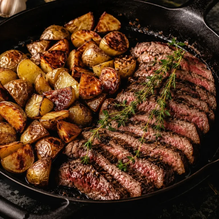 Knoblauchbutter Rindersteak