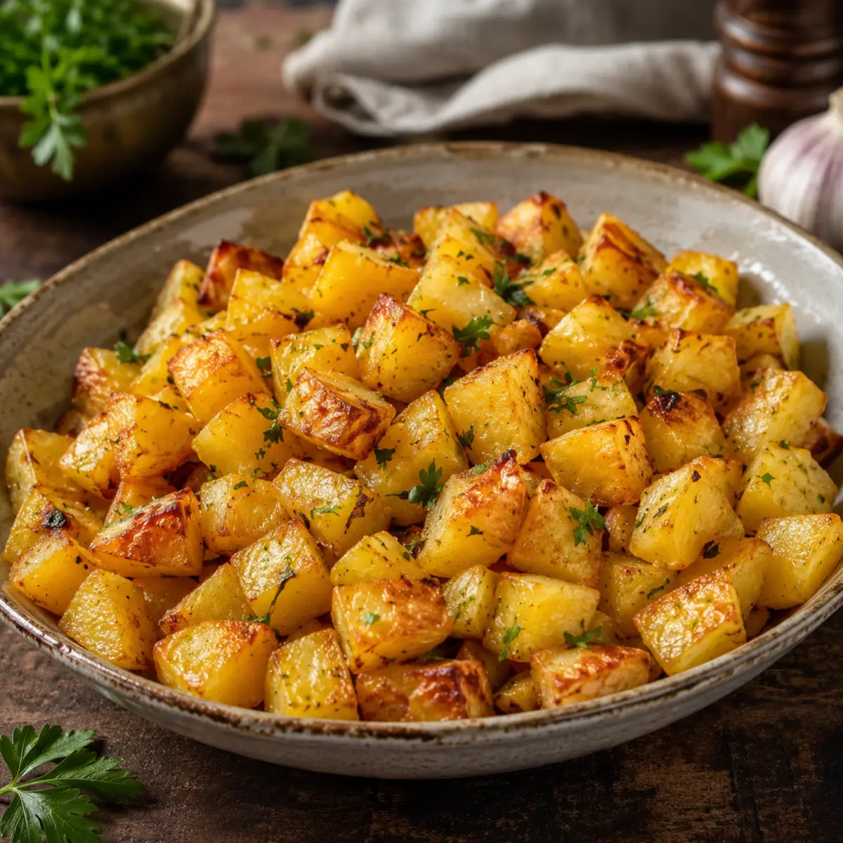 Low Carb Zucchini Pommes