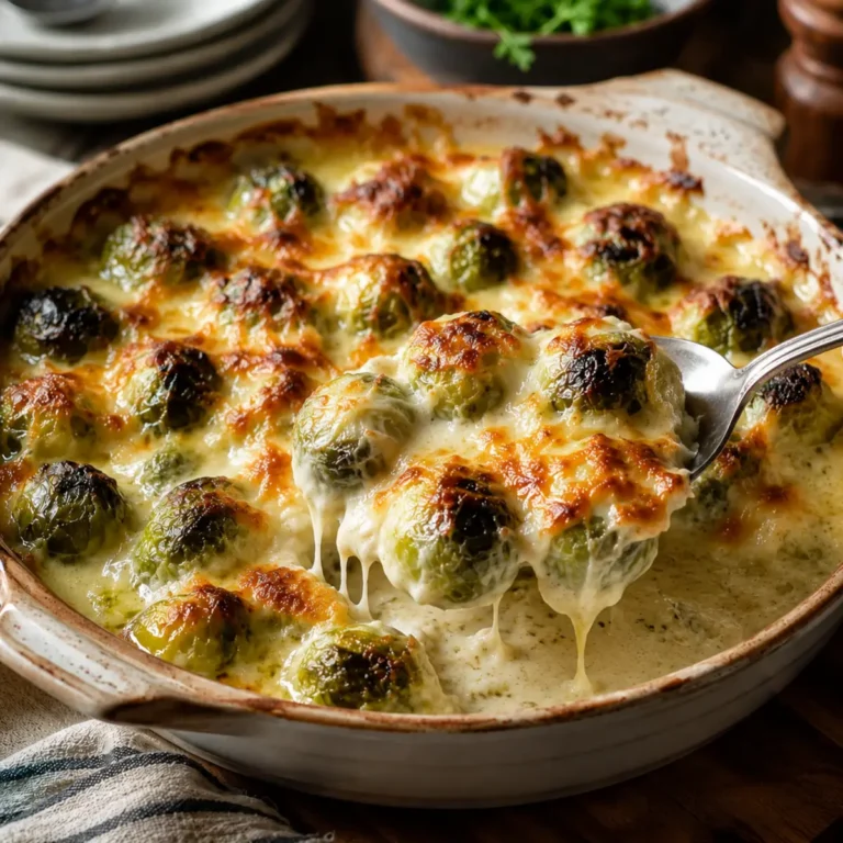 Rosenkohl-Gratin