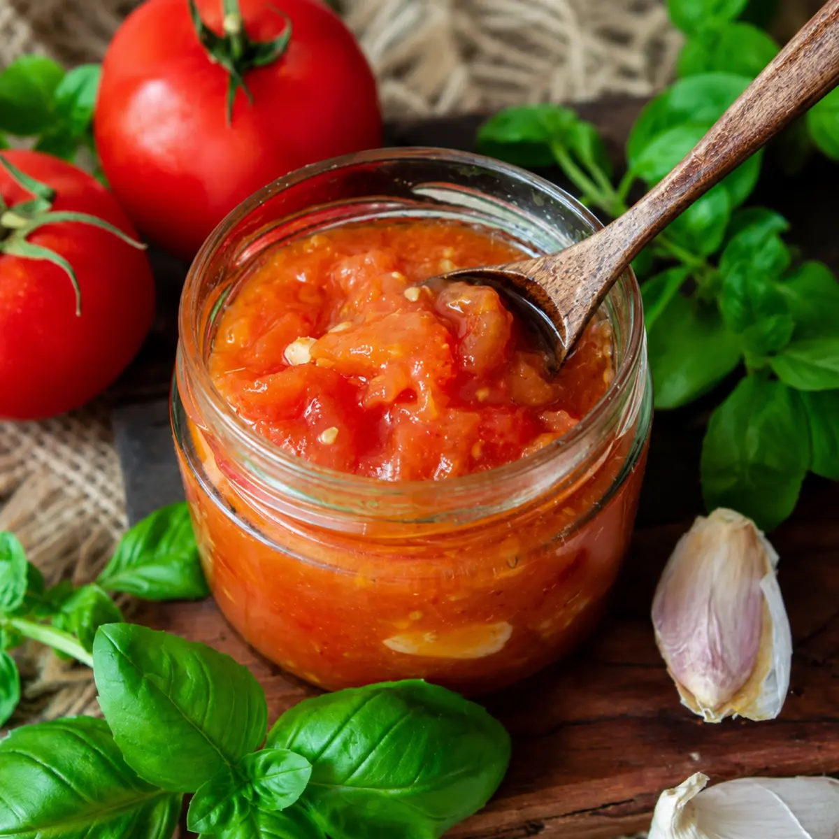 Tomaten einkochen als Tomatensauce